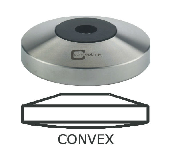 Tamper Base 53.0mm, convex - JF "standard"